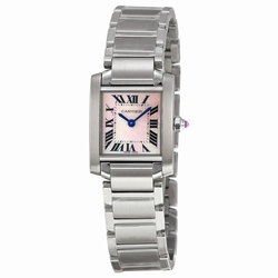 Cartier W51028Q3 Tank Ladies Quartz Stainless Steel