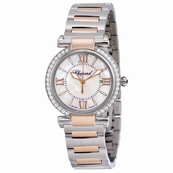 Chopard 388541-6004 Imperiale Ladies Quartz Stainless Steel and 18kt Rose Gold
