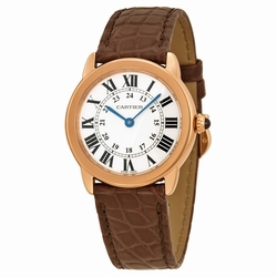 Cartier W6701007 Ladies Quartz 18kt Pink Gold and Stainless Steel