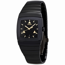 Rado R13724172 Sintra Mens Quartz Black Ceramic