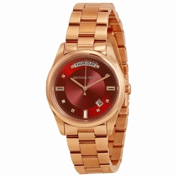 Michael Kors MK6103 Ladies Quartz Rose Gold-tone Stainless Stee