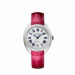 Cartier WJCL0014 Ladies Automatic 18 Carat White Gold