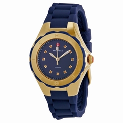 Michele MWW12P000004 Ladies Quartz Gold-plated Stainless Steel