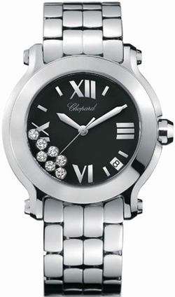 Chopard 278477-3004 Happy Sport Ladies Quartz Stainless Steel
