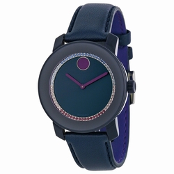 Movado 3600228 Bold Ladies Quartz Navy TR90 Composite
