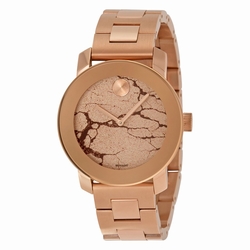 Movado 3600347 Bold Ladies Quartz Rose Gold Ion-plated Stainless Steel
