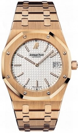 Audemars Piguet 15202OR.OO.0944OR.01 Royal Oak Mens Automatic 18kt Pink Gold