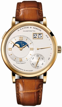 A. Lange & Sohne 139.021 Mens Hand Wind 18K Yellow Gold