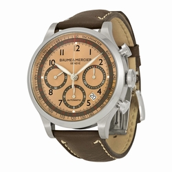 Baume et Mercier 10004 Capeland Mens Automatic Stainless Steel