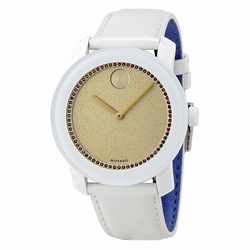Movado 3600220 Bold Ladies Quartz White TR90 Composite