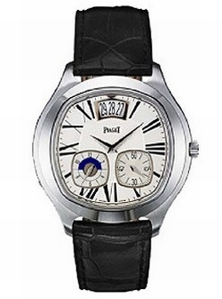 Piaget G0A31016 Black Tie Mens Automatic 18k White Gold