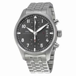 IWC IW387804 Pilotses Mens Hand Wind Stainless Steel