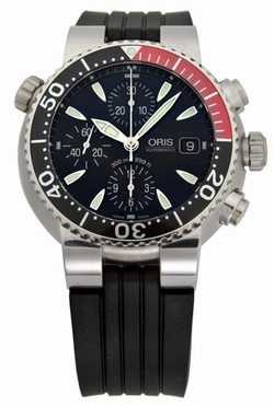 Oris 674-7542-7154RS Divers Mens Automatic Titanium