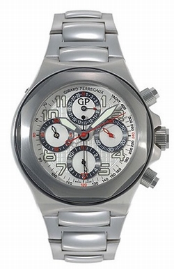 Girard Perregaux 80180-11-113-11A Laureato Mens Automatic Stainless Steel