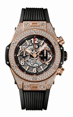 Hublot 411.OX.1180.RX.1704 Mens Automatic Titanium