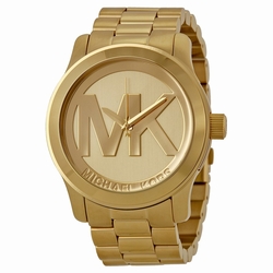 Michael Kors MK5473 Runway Ladies Quartz Gold-tone Stainless Steel