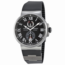 Ulysse Nardin 1183-122-3/42 V2 Marine Chronometer Mens Automatic Titanium and Stainless Steel