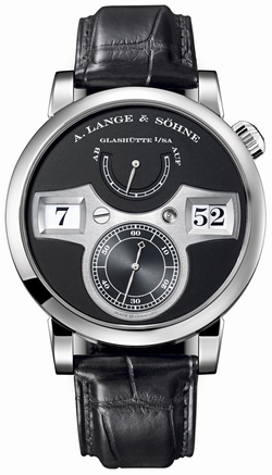 A. Lange & Sohne 140.029 Mens Hand Wind 18K White Gold