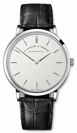 A. Lange & Sohne 211.026 Mens Hand Wind 18 Carat White Gold