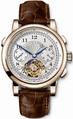 A. Lange & Sohne 712.050 Ladies Hand Wind 18Kt Honey Gold