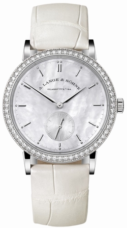 A. Lange & Sohne 878.029 Ladies Hand Wind 18K White Gold