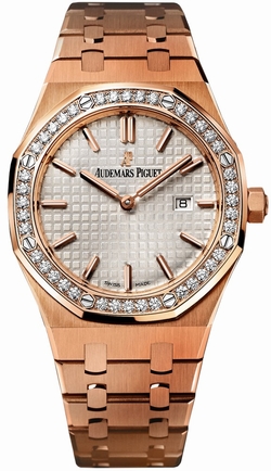 Audemars Piguet 67651OR.ZZ.1261OR.01 Ladies Quartz 18kt Rose Gold