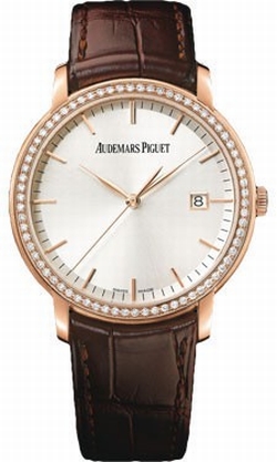 Audemars Piguet 15171OR.ZZ.A088CR.01 Jules Audemars Mens Automatic 18kt Pink Gold
