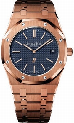 Audemars Piguet 15202OR.OO.1240OR.01 Royal Oak Mens Automatic 18 kt Rose Gold
