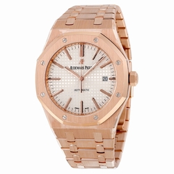 Audemars Piguet 15400OR.OO.1220OR.02 Royal Oak Mens Automatic 18kt Rose Gold
