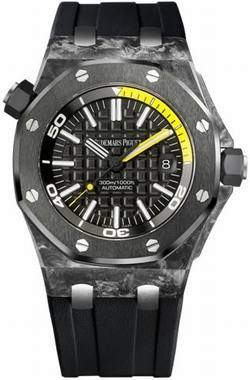 Audemars Piguet 15706AU.00.A002CA.01 Royal Oak Mens Automatic Forged Carbon