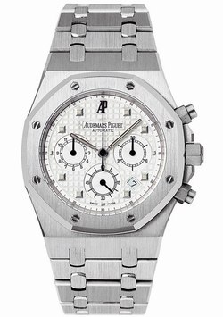 Audemars Piguet 25960BC.OO.1185BC.01 Royal Oak Mens Automatic Brushed 18kt White Gold