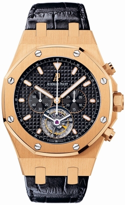 Audemars Piguet 25977OR.OO.D002CR.01 Royal Oak Mens Hand Wind 18 kt Rose Gold