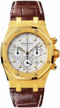 Audemars Piguet 26022BA.OO.D088CR.01 Royal Oak Mens Automatic 18 kt Yellow Gold