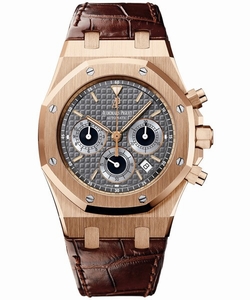 Audemars Piguet 26022OR.OO.D098CR.02 Royal Oak Mens Automatic 18kt Rose Gold
