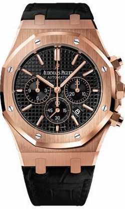 Audemars Piguet 26320OR.OO.D002CR.01 Royal Oak Mens Automatic 18kt Pink Gold