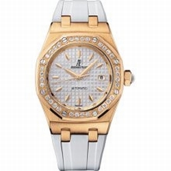 Audemars Piguet 77321OR.ZZ.D010CA.01.A Royal Oak Ladies Automatic 18kt Rose Gold