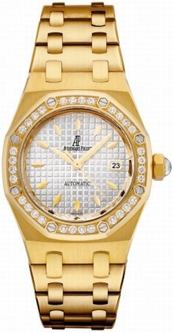 Audemars Piguet 77321BA.ZZ.1230BA.01.A Royal Oak Ladies Automatic 18 kt Yellow Gold