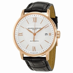 Baume et Mercier 10037 Classima Mens Automatic 18kt Rose Gold