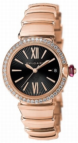 Bvlgari 102260 Ladies Automatic 18 Carat Pink Gold
