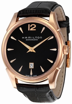 Hamilton H38645735 Jazzmaster Mens Automatic Rose Gold-plated Stainless Steel