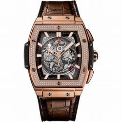 Hublot 601.OX.0183.LR.1704 Mens Automatic Satin-finished 18K Gold