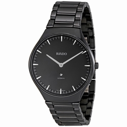 Rado R27969152 TRUE Unisex Automatic Black Ceramic