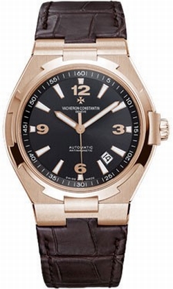 Vacheron Constantin 47040/000R-9666 Overseas Mens Automatic 18kt Rose Gold