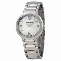Baume et Mercier 10158 Ladies Quartz Stainless Steel