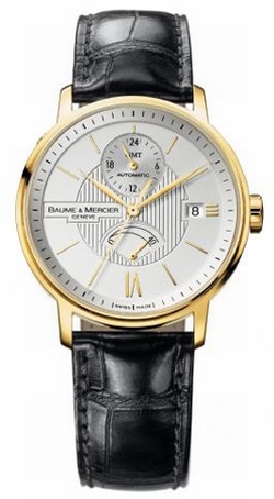 Baume et Mercier 2945 Classima Mens Automatic Polished 18kt Yellow Gold
