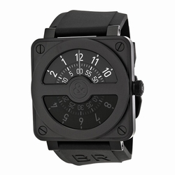 Bell & Ross BR0192-COMPASS-CA Aviation Mens Automatic Black Ion-plated Stainless Steel