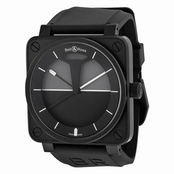 Bell & Ross BR0192-HORIZON Aviation Mens Automatic Black PVD Stainless Steel