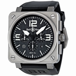 Bell & Ross BR0194-TITANIUM Aviation Mens Automatic Titanium