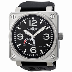 Bell & Ross BR0197-BL-ST Aviation Mens Automatic Stainless Steel