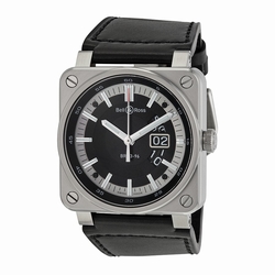 Bell & Ross BR0396-SI-ST Aviation Mens Automatic Stainless Steel